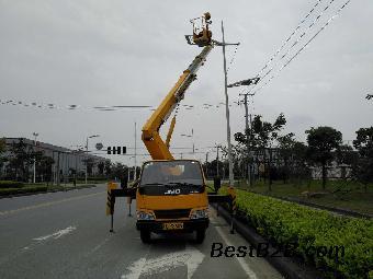 吳中登高車出租,路燈維修車租賃,蘇州租24米登高車