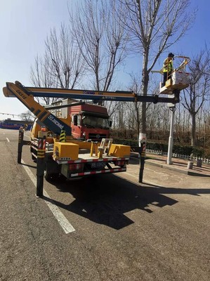天津登高車曲臂升降車路燈車出租租賃24小時