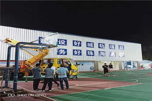 路燈車出租租賃 珠海金灣