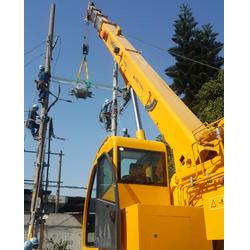 蘿崗永和路燈車租賃,廣州路燈車租賃公司好,眾鴻高空車出租低