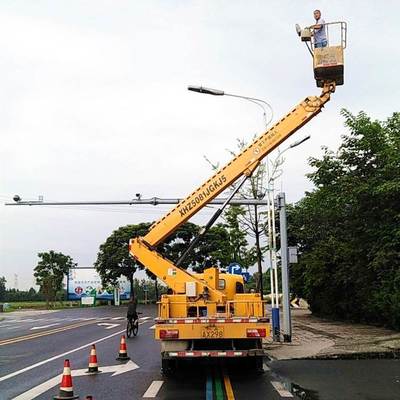 成華區27米登高車租賃 新都區路燈車出租 30米直臂式升降機租賃