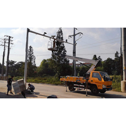 28米路燈車出租報價-峻英捷高空車租賃公司-路燈車出租